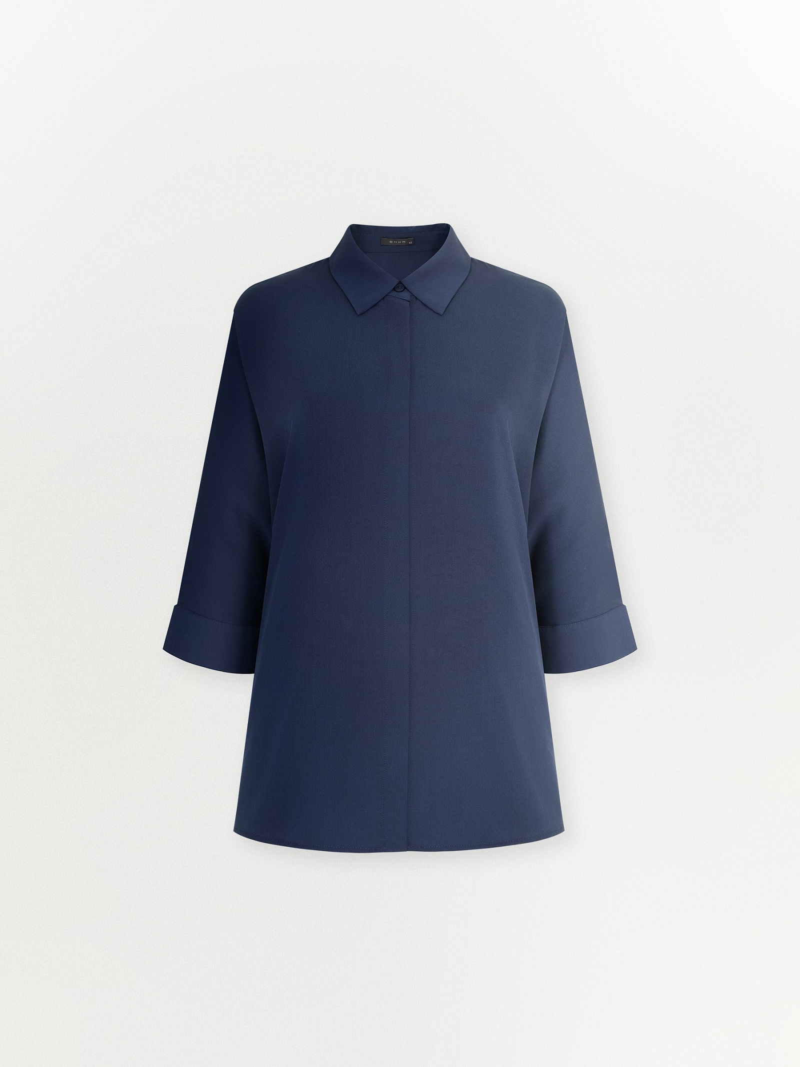 Рубашка с рукавом 3/4 из 100% тенсела